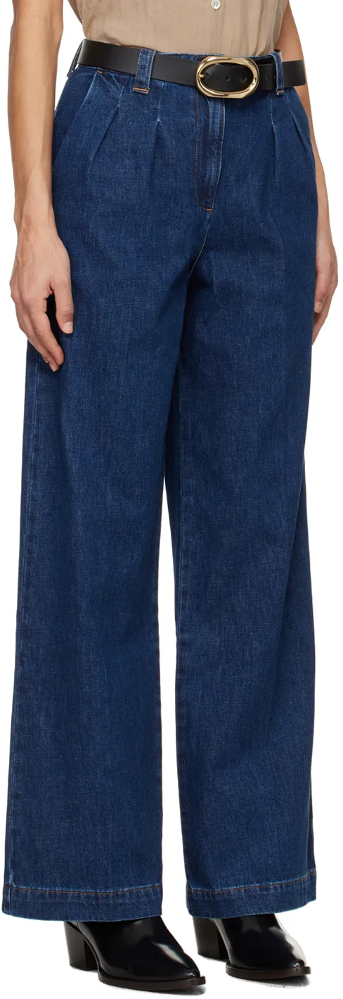 High-Rise Wide-Leg Jeans