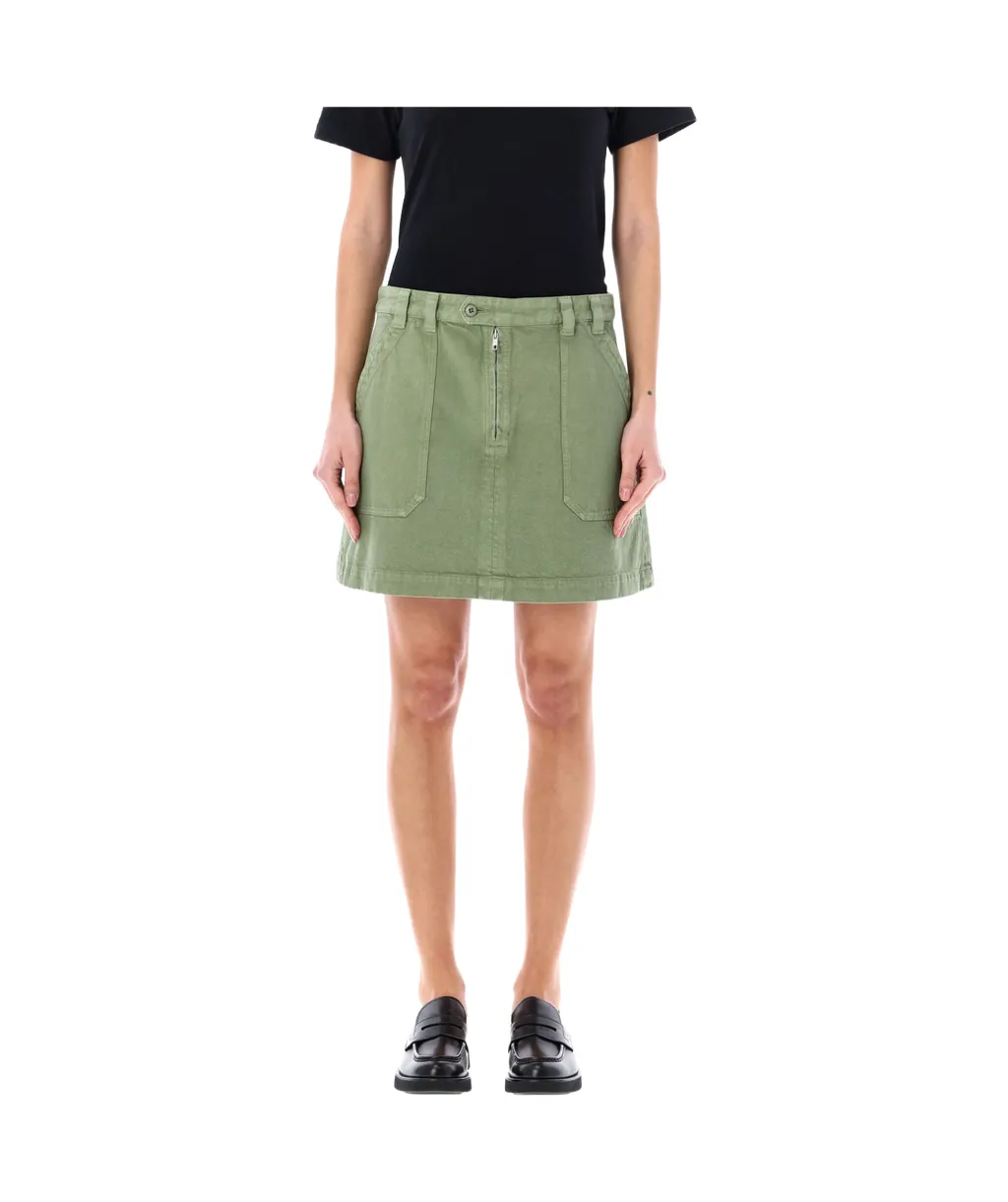 Sarah Denim Mini Skirt