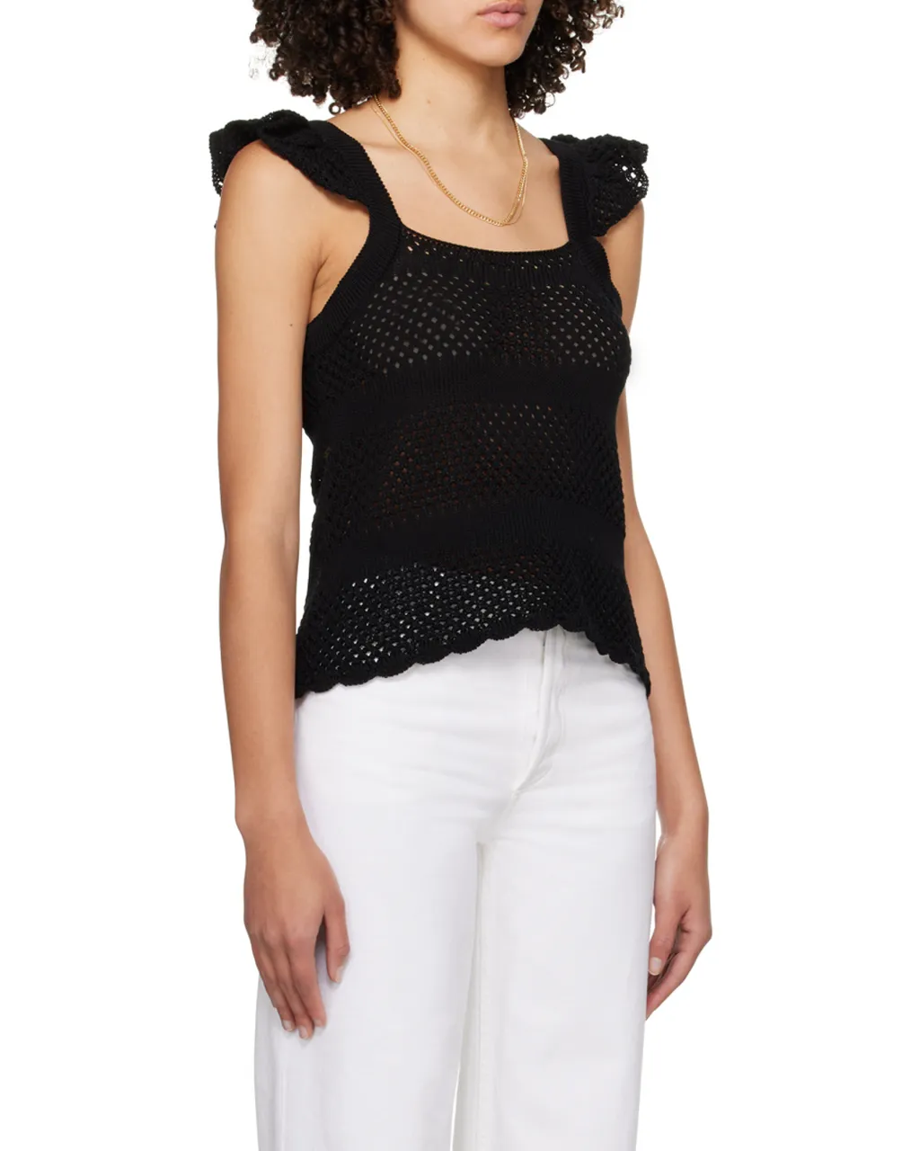 Needle Knitted Vest