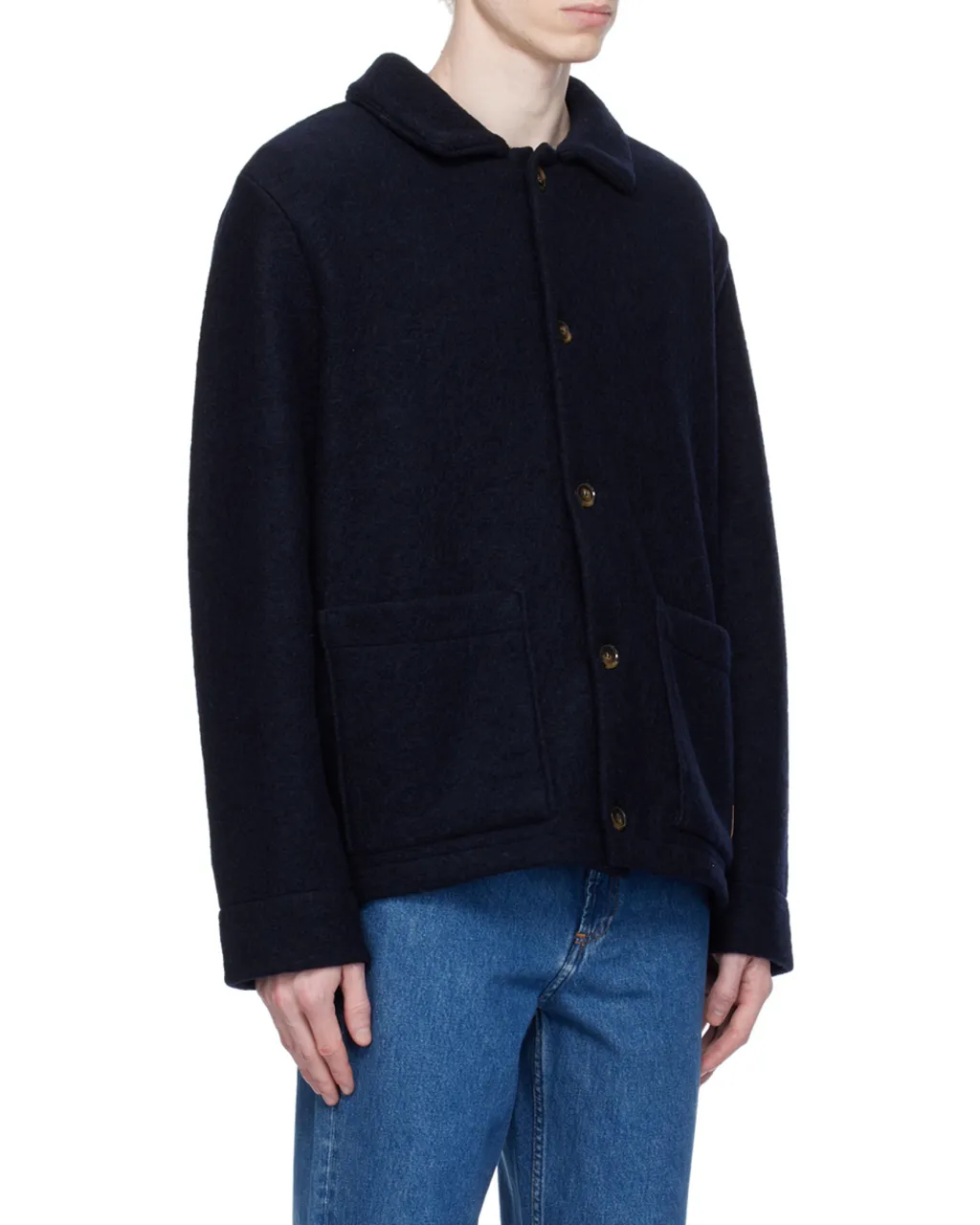 Casual Jacket With Buttons On Front