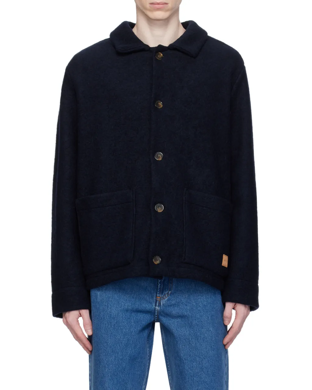 Casual Jacket With Buttons On Front