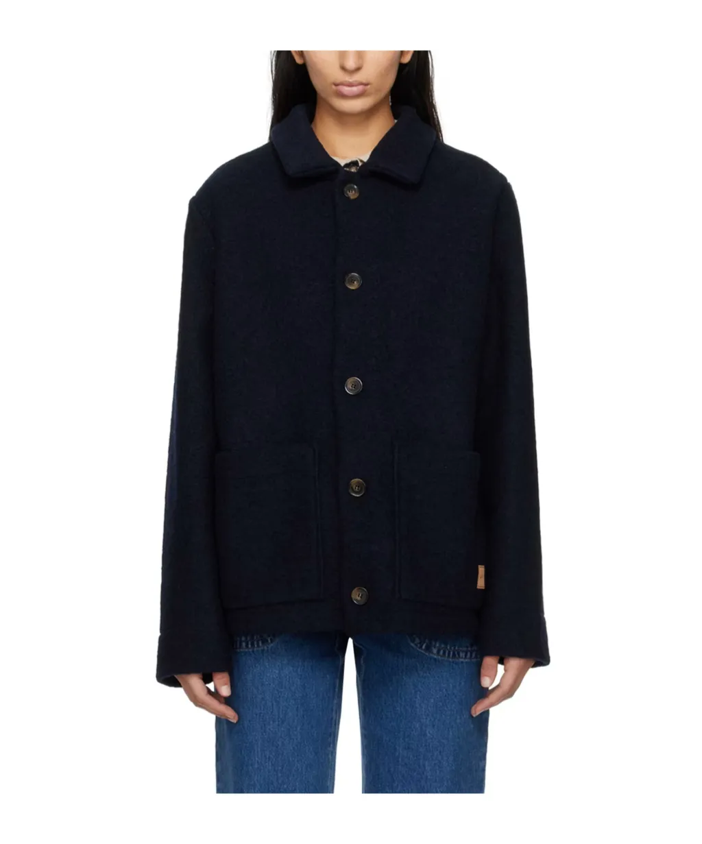 Casual Jacket With Buttons On Front