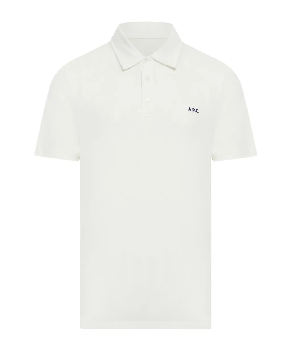 Logo Embroidered Short-Sleeved Polo Shirt