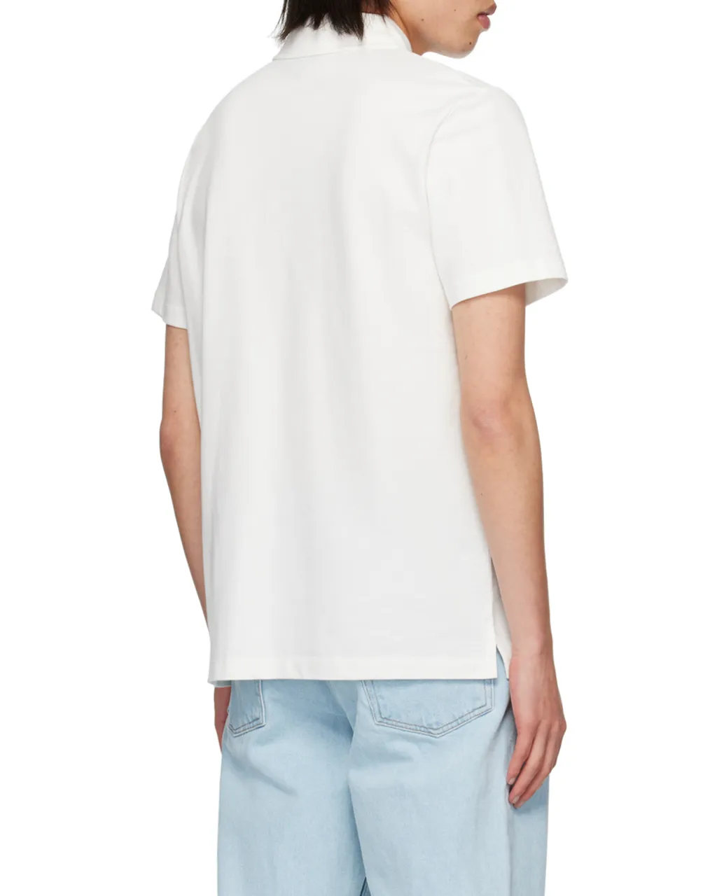 Logo Embroidered Short-Sleeved Polo Shirt
