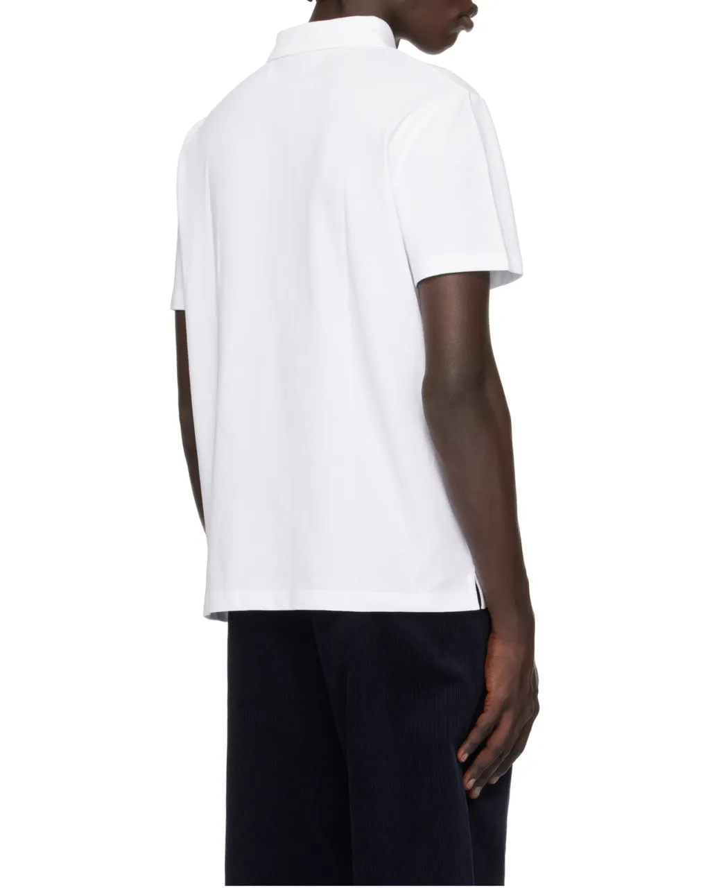 Logo Embroidered Short-Sleeved Polo Shirt