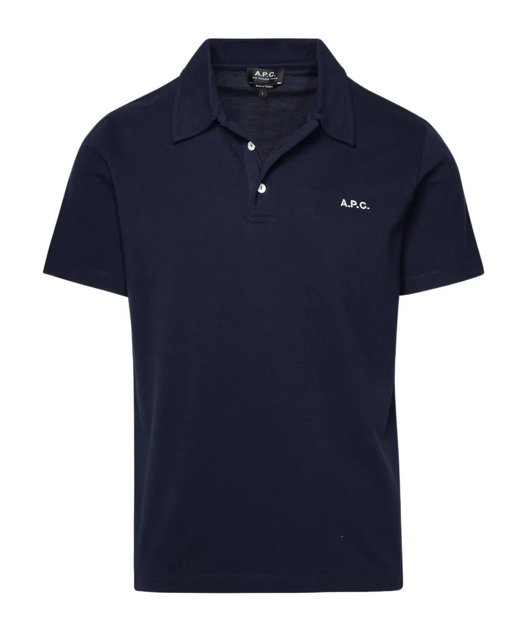 Logo Embroidered Short-Sleeved Polo Shirt