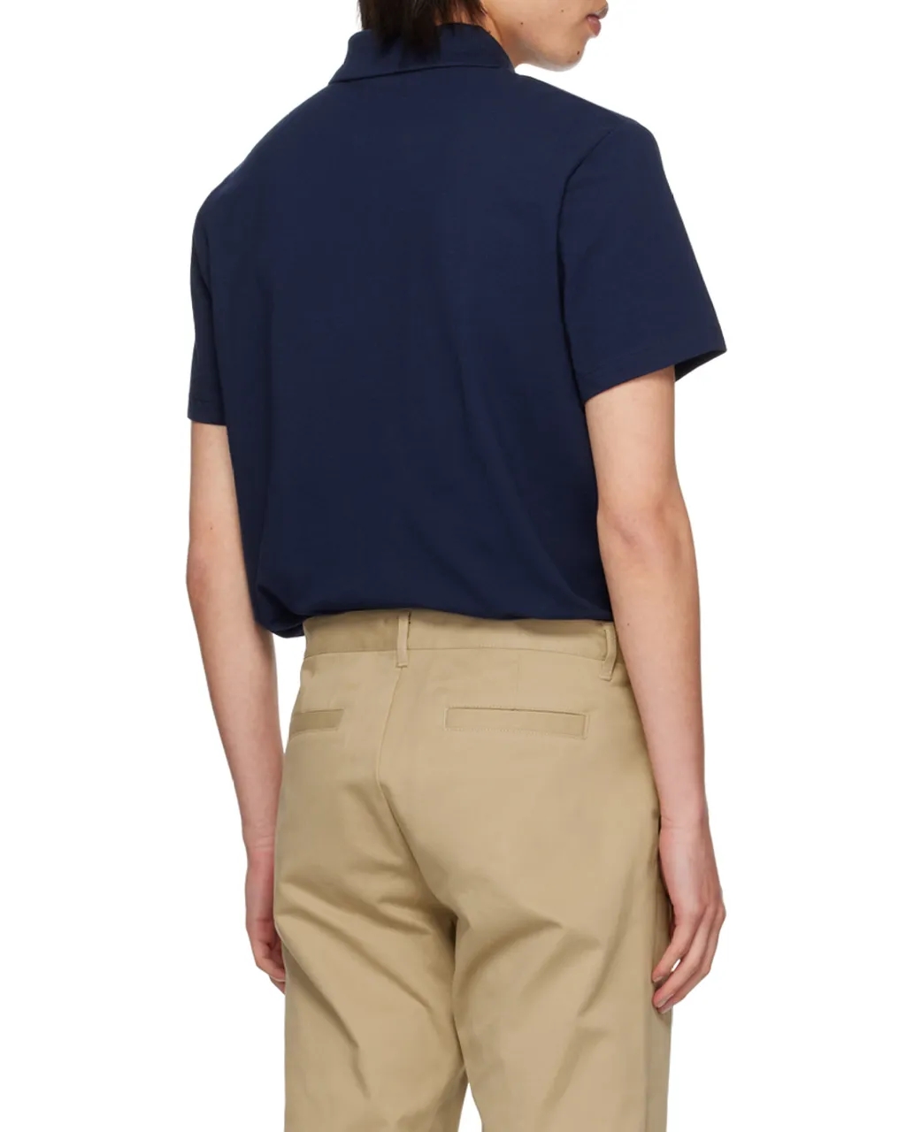 Logo Embroidered Short-Sleeved Polo Shirt