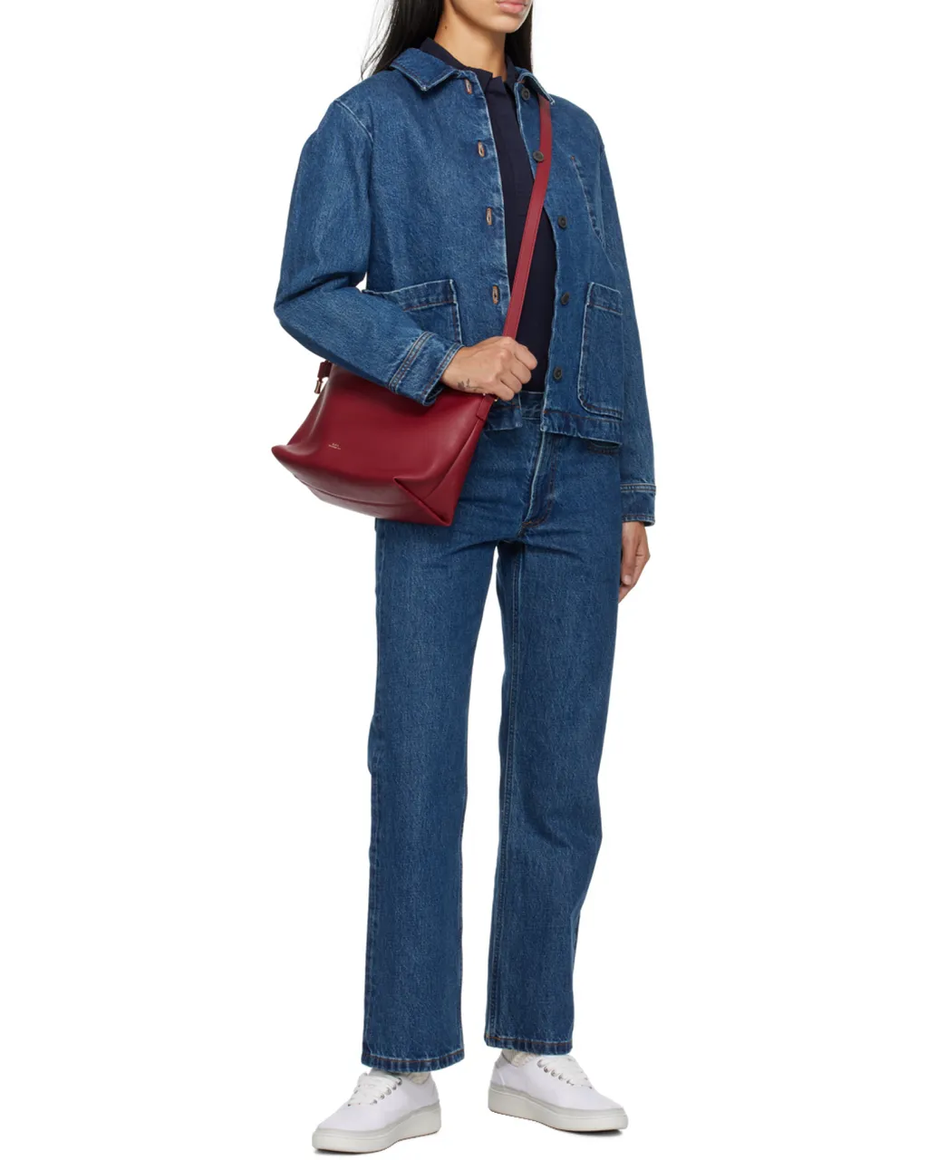 Relaxed Straight-Leg Jeans