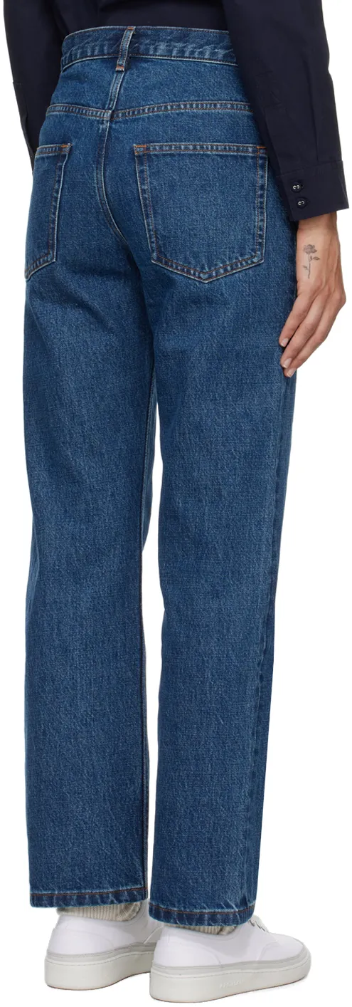 Relaxed Straight-Leg Jeans