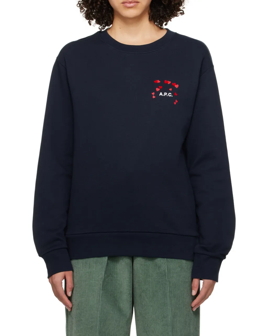 Logo Printed Crewneck Sweatshirt