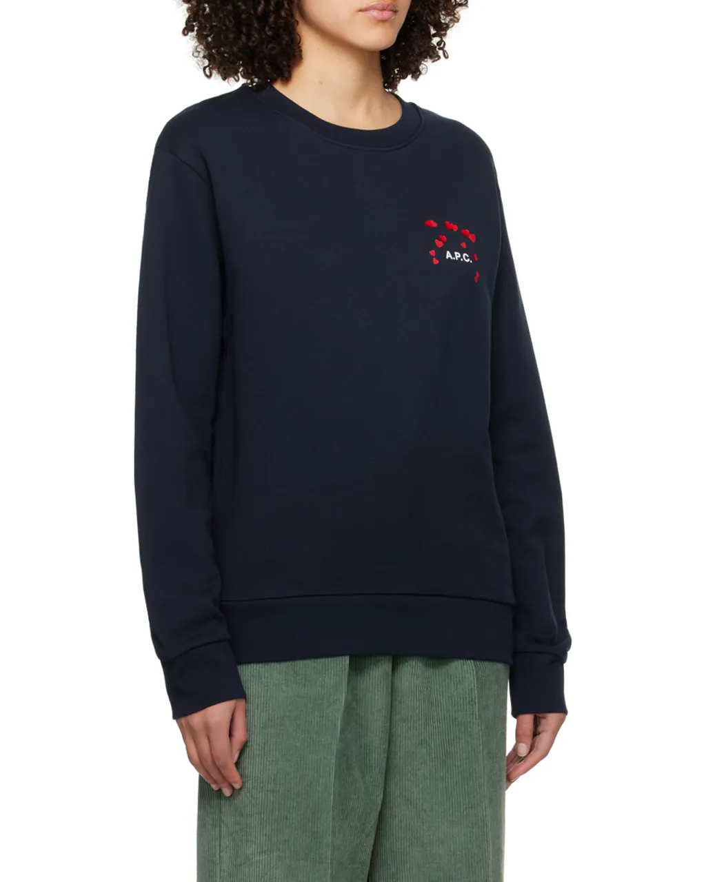 Logo Printed Crewneck Sweatshirt