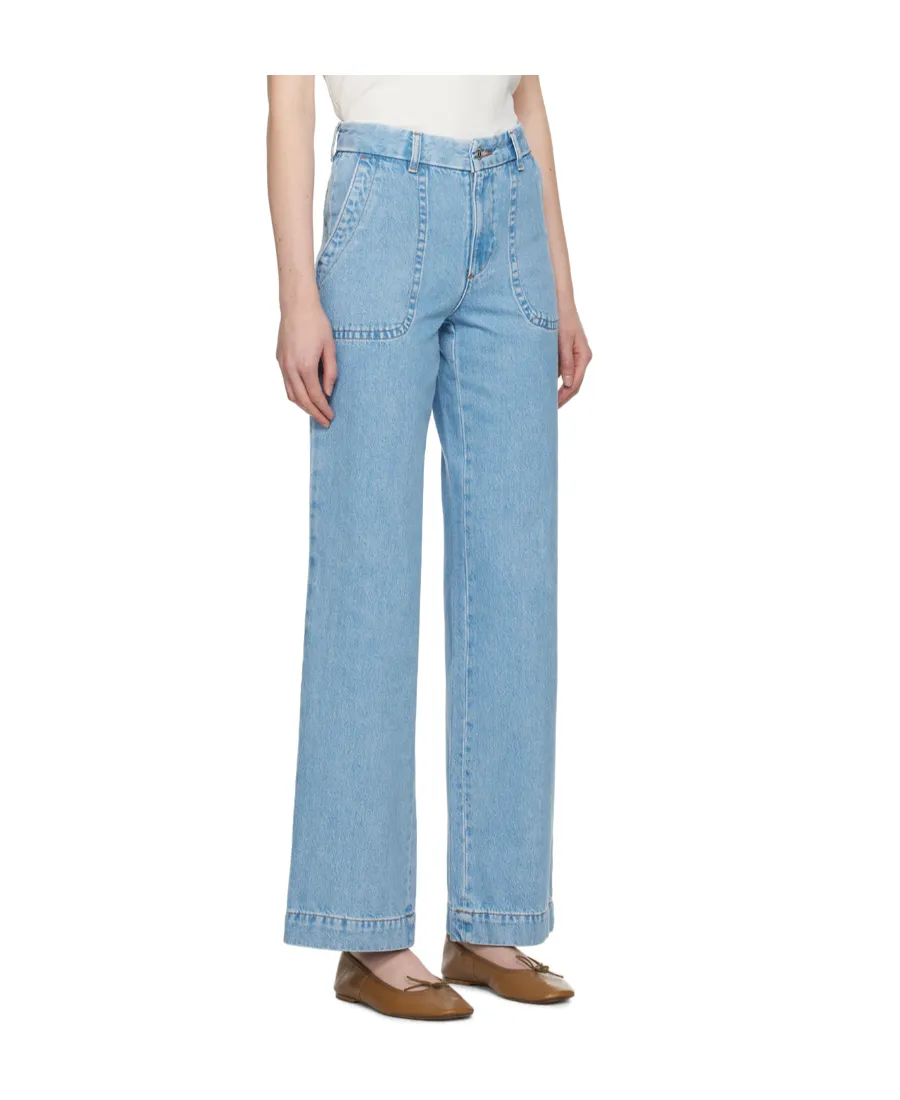 High Waist Four Pocket Jeans