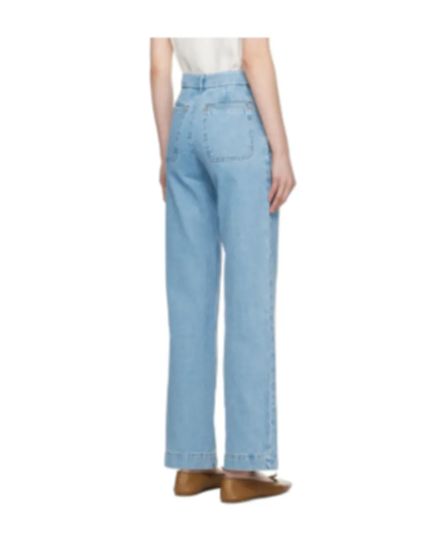 High Waist Four Pocket Jeans