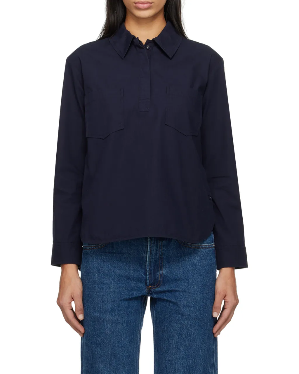 Chest Pocket Long-Sleeved Shirt