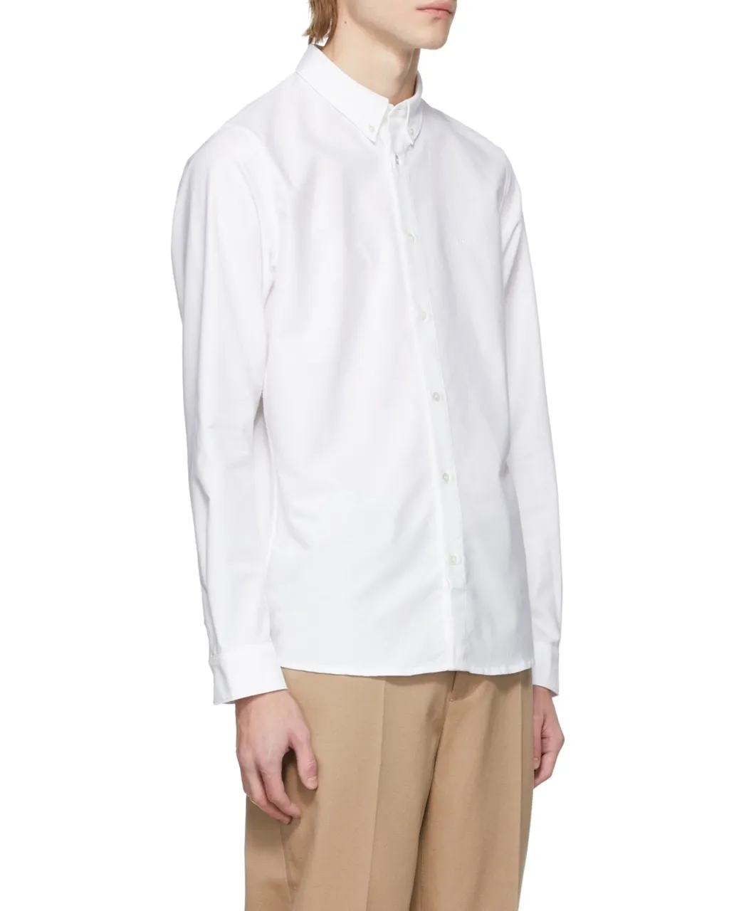 Buttoned Long-Sleeved Shirt