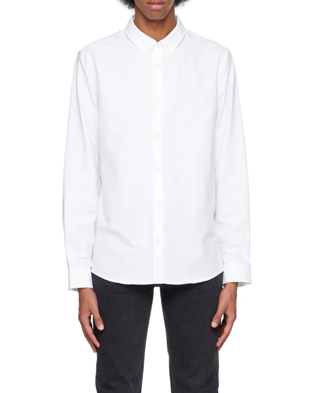 Buttoned Long-Sleeved Shirt