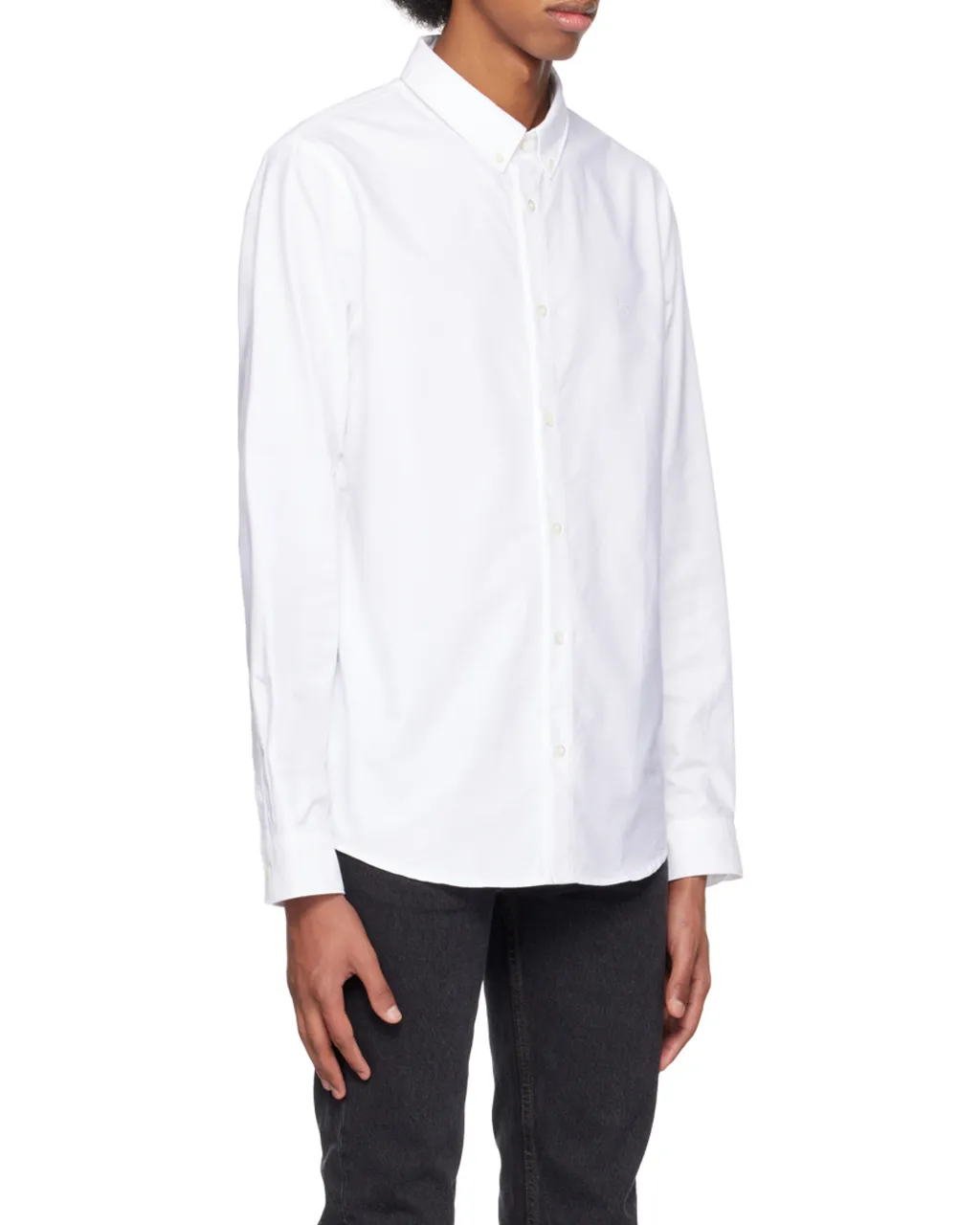 Buttoned Long-Sleeved Shirt