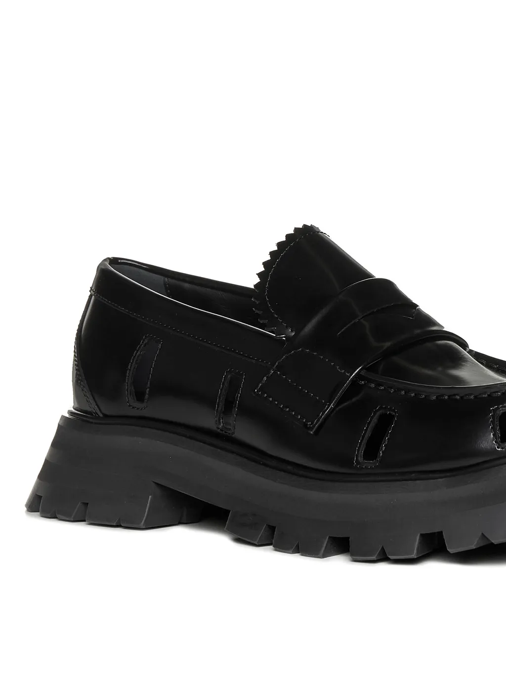 Cut-Out Flat Shoes