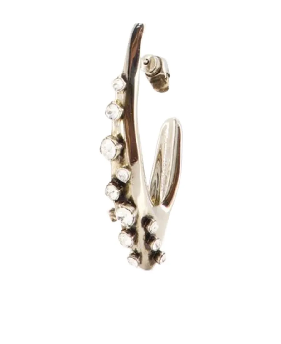 Pave Faceted Earring