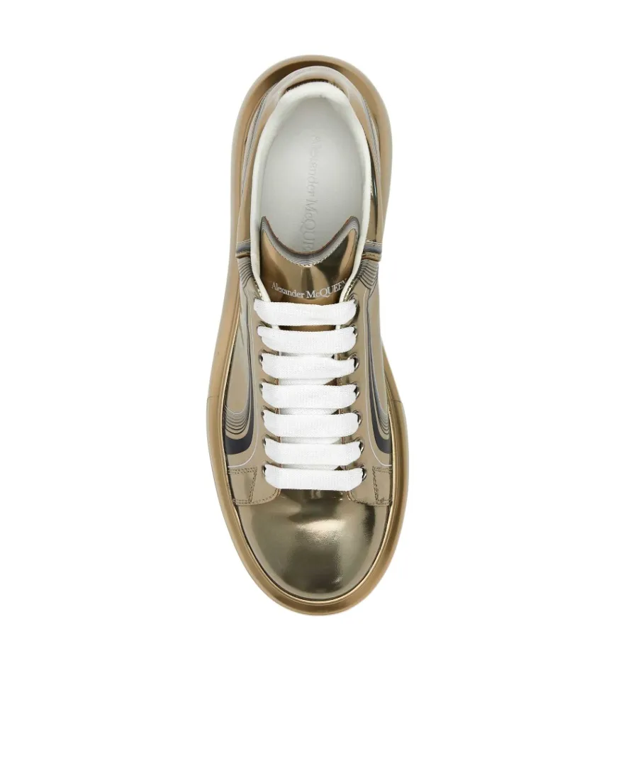 Round Toe Low Top Sneakers