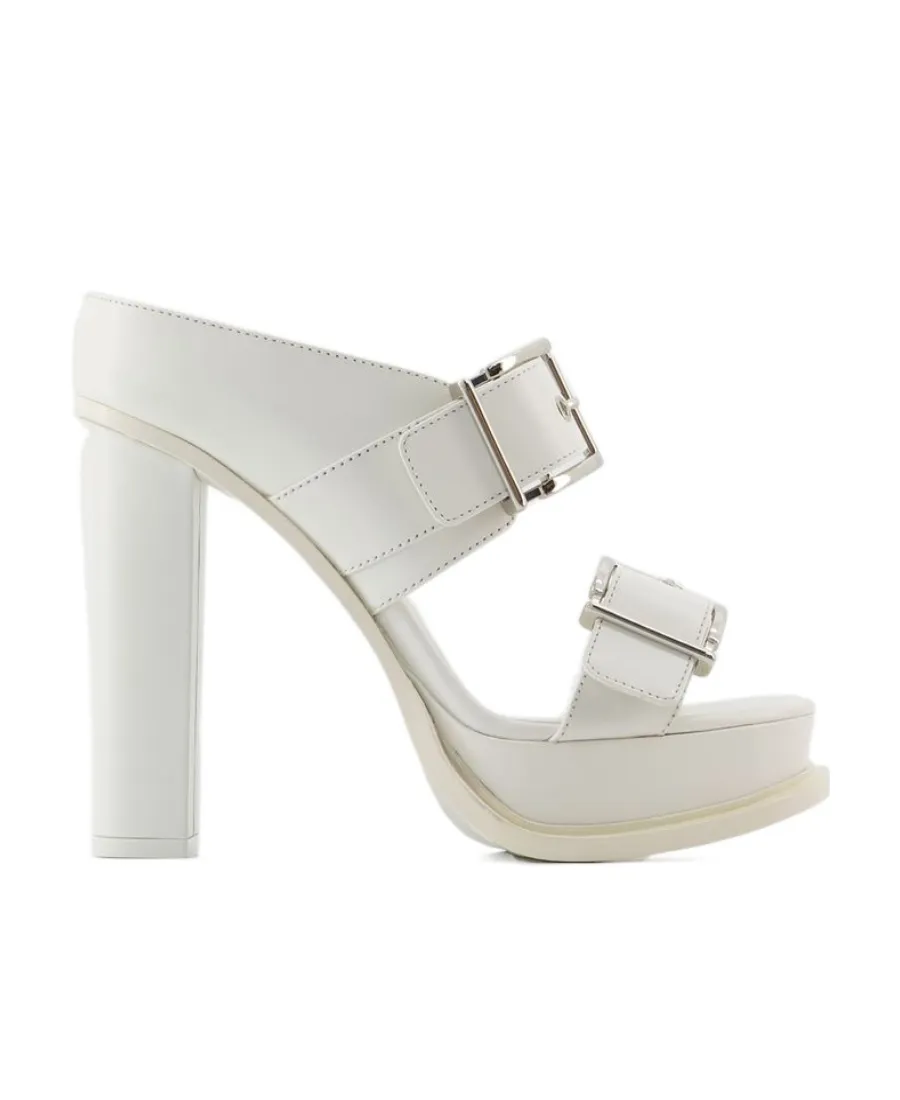 Thick High-Heeled Sandals