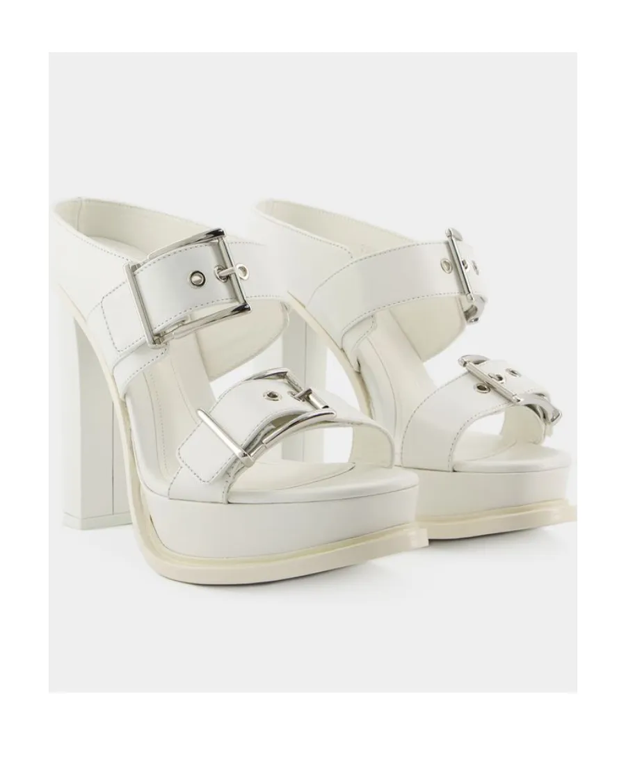 Thick High-Heeled Sandals