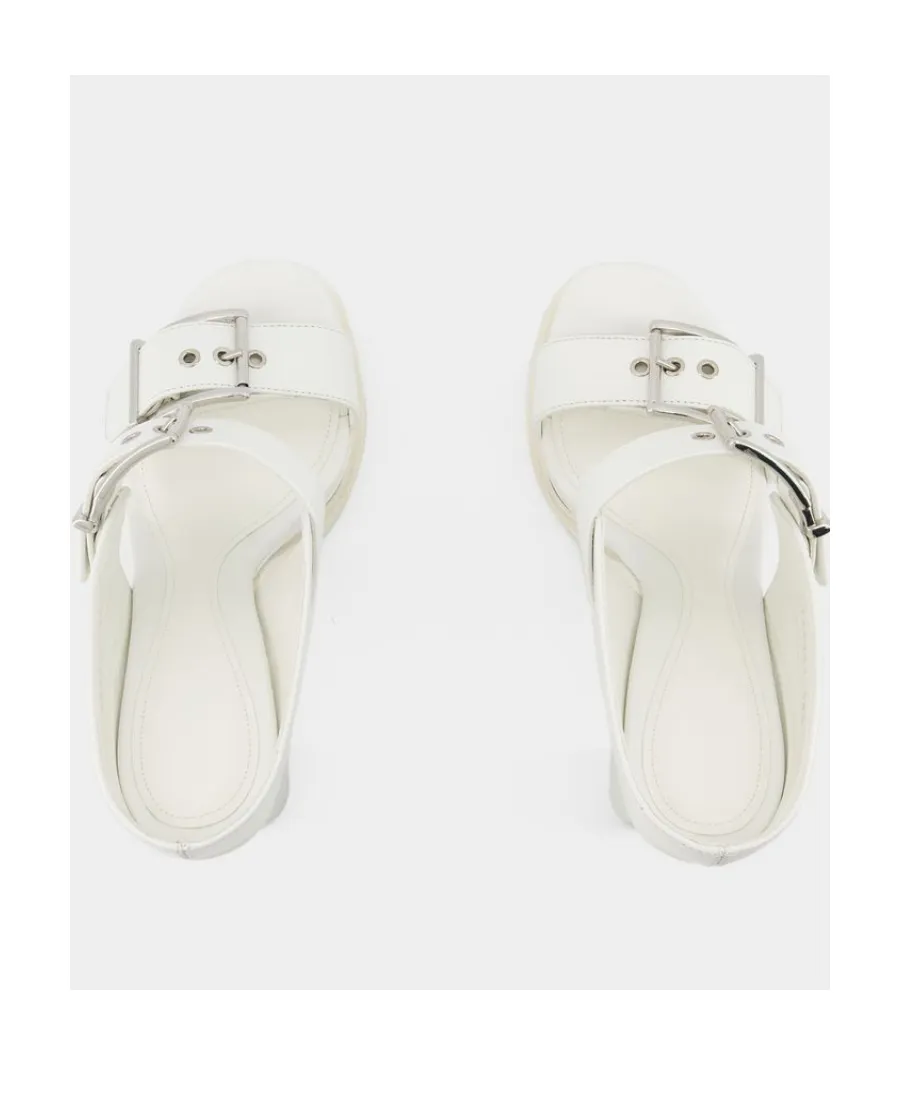 Thick High-Heeled Sandals