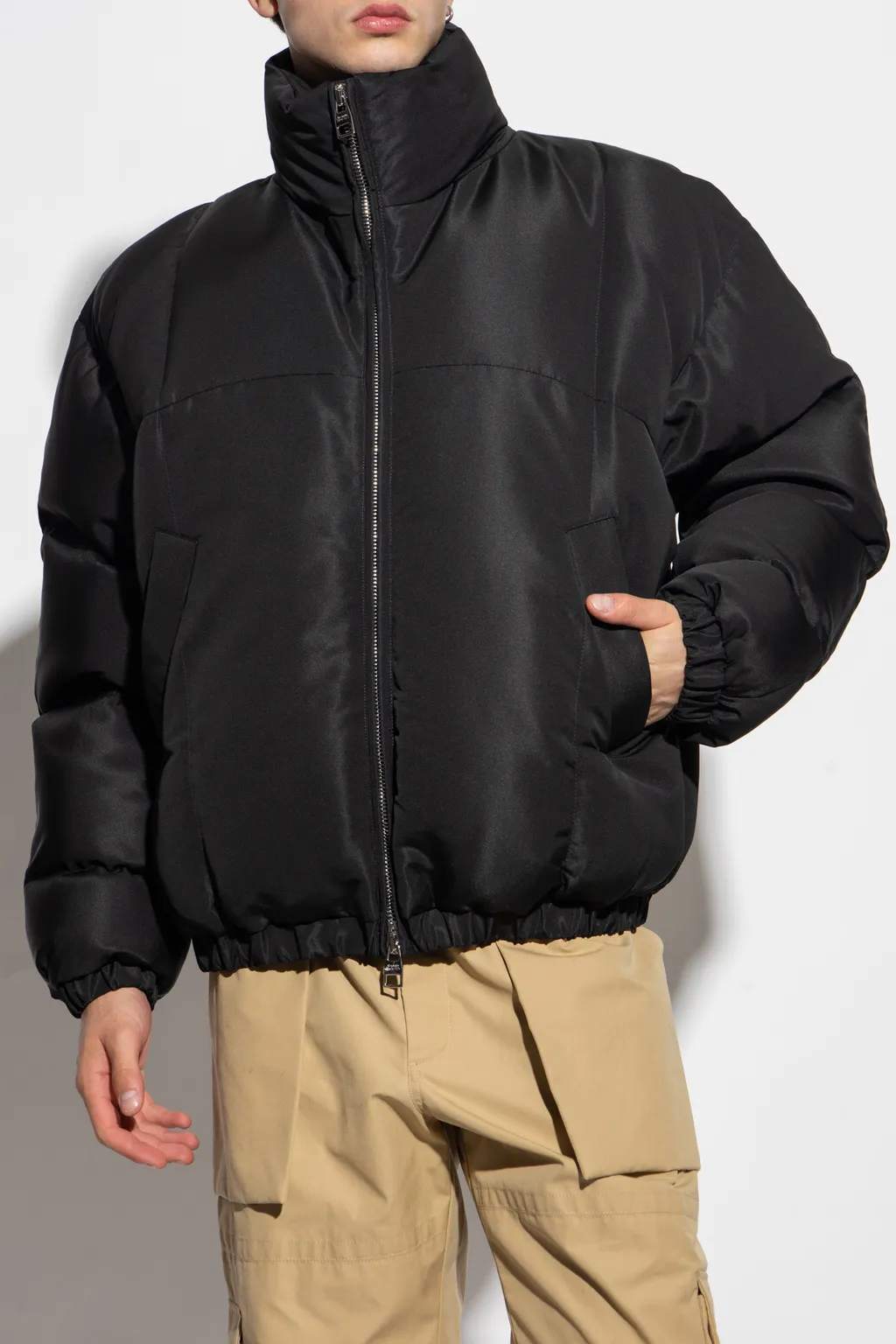 Long Sleeved Zipped Padded Jacket