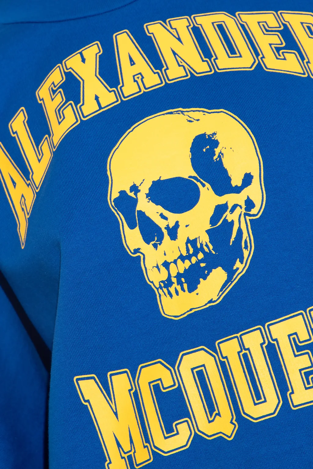 Skull Printed Crewneck Sweatshirt