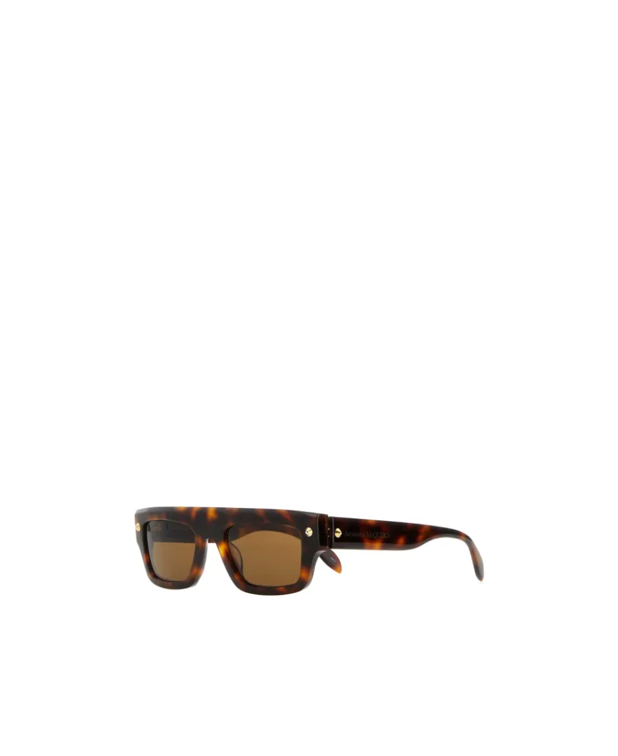 Rectangular-Frame Sunglasses
