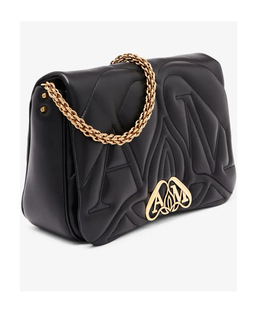The Seal Chain-Linked Shoulder Bag