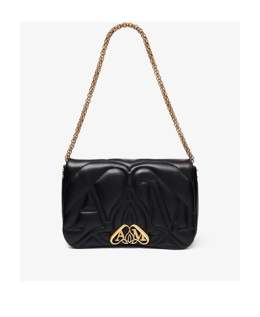 The Seal Chain-Linked Shoulder Bag