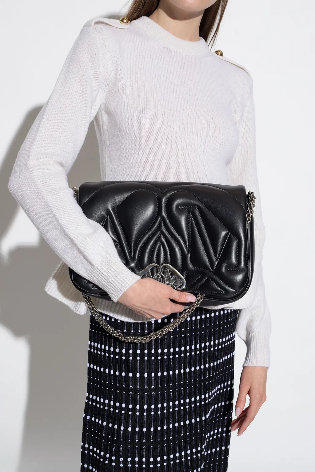 The Seal Quilted Shoulder Bag