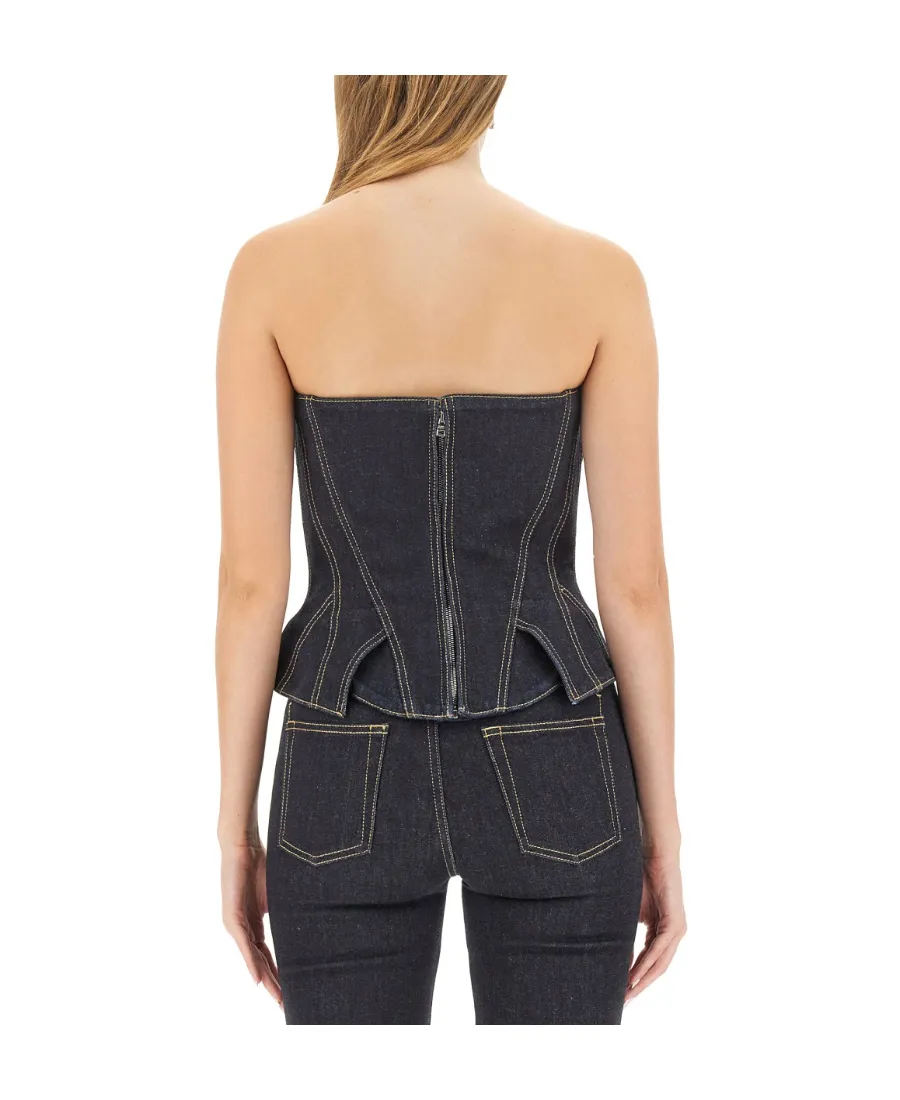 Strapless Bustier Top