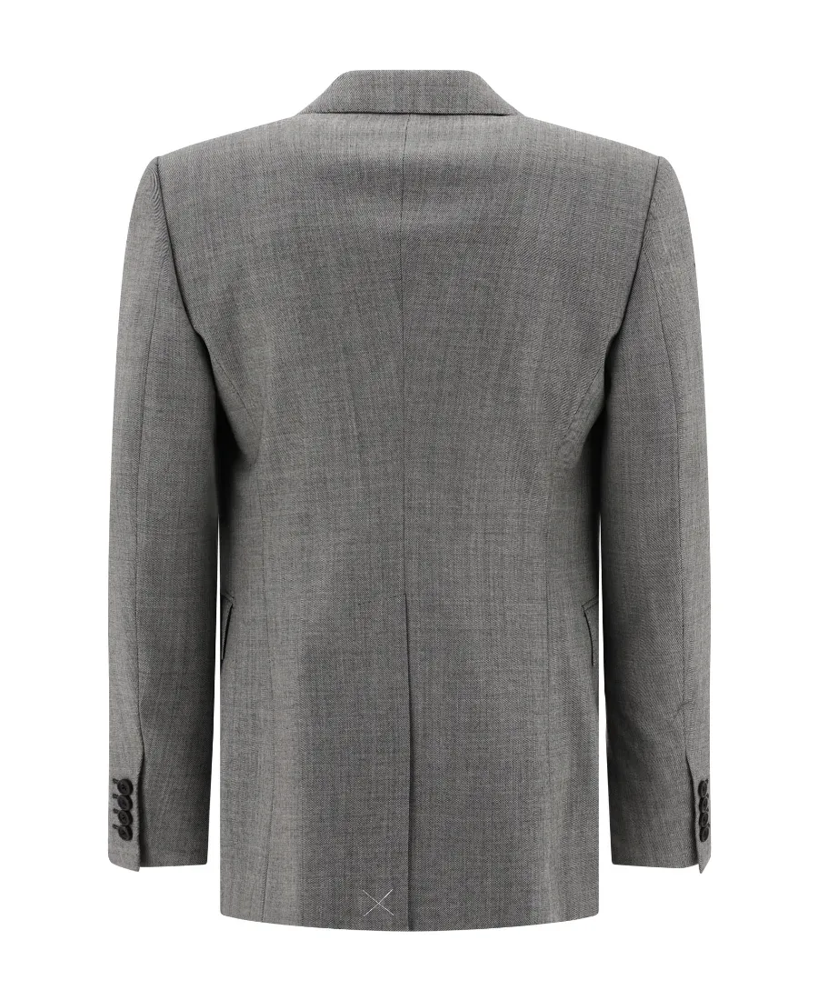 Single-Breasted Tailored Blazer