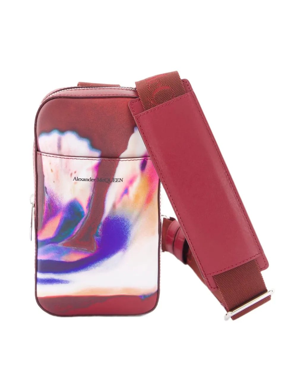 Floral-Print Shoulder Bag