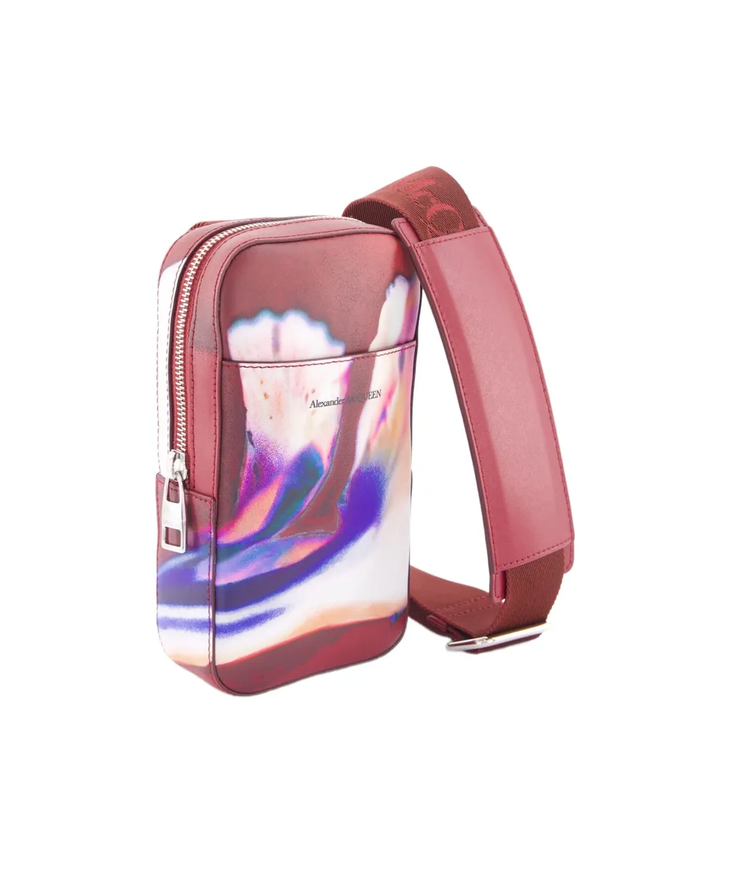 Floral-Print Shoulder Bag