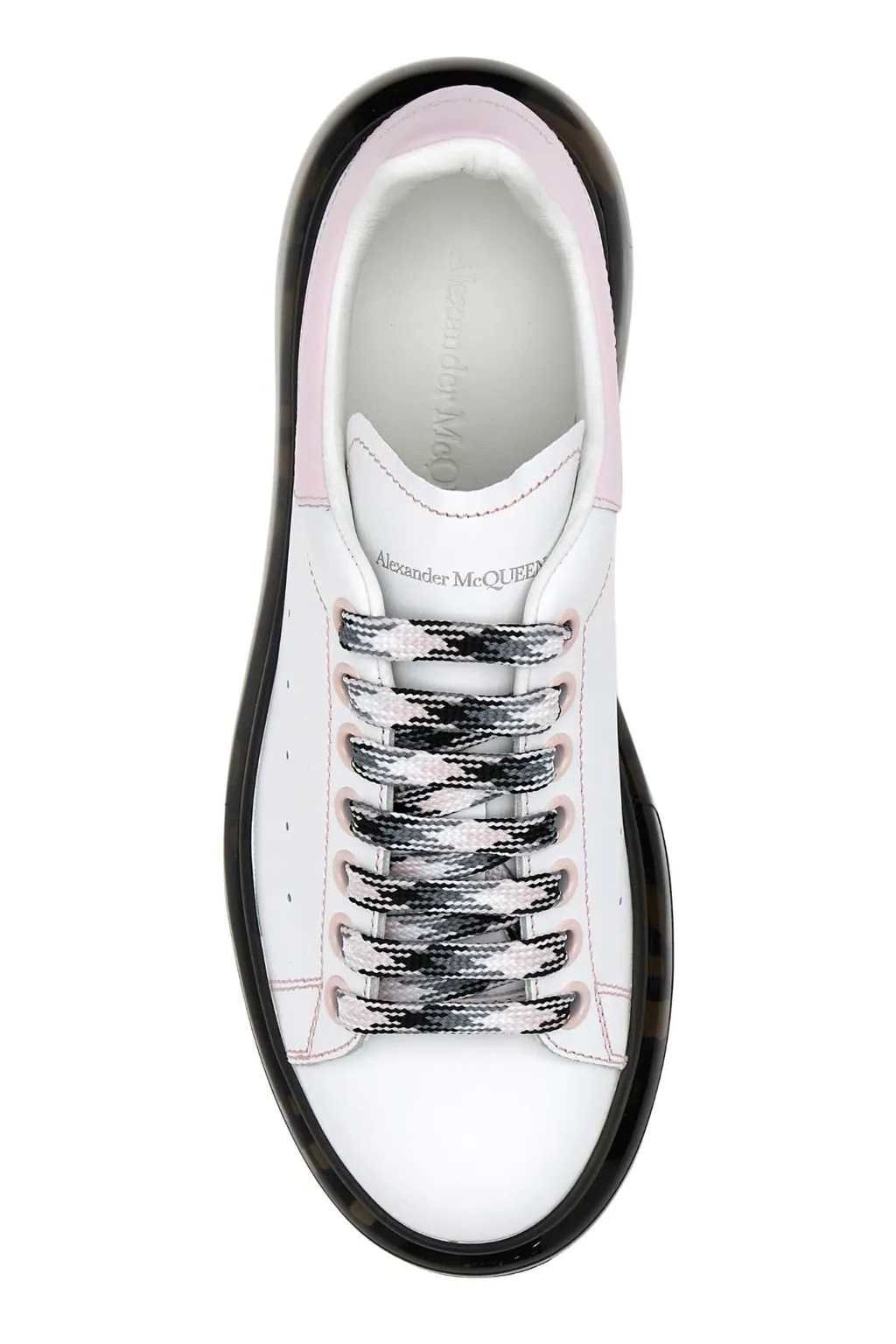 Printed Lace Oversized Sneakers
