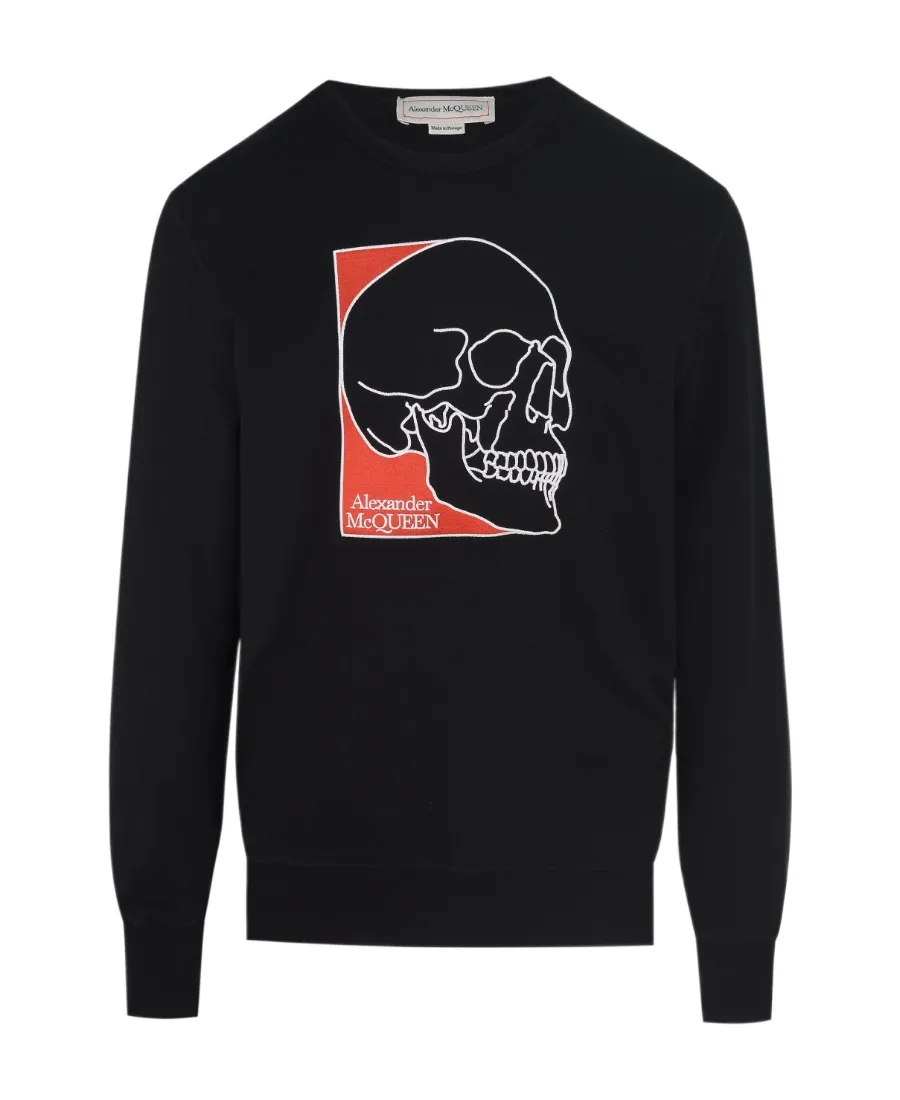 Graphic Printed Crewneck Sweatshirt