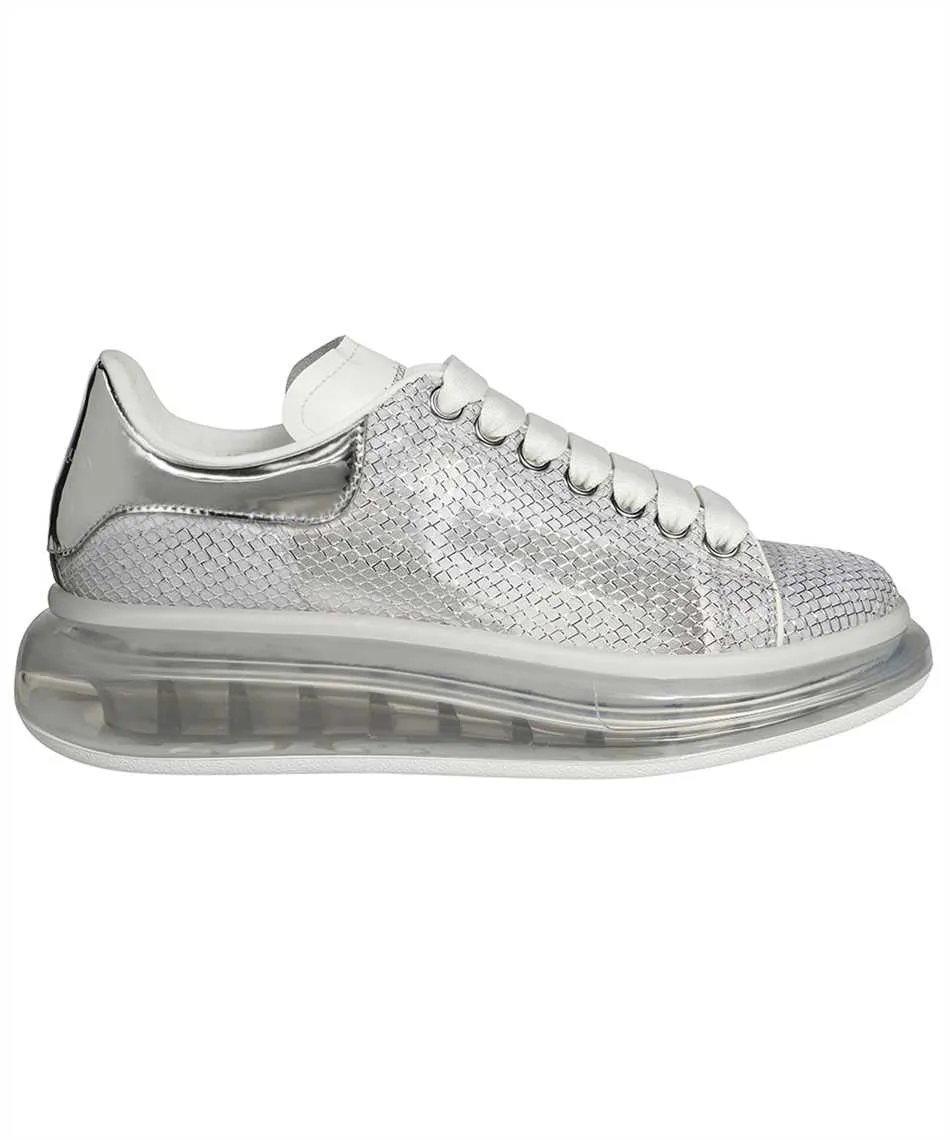 Oversized Mesh Panelled Sneakers