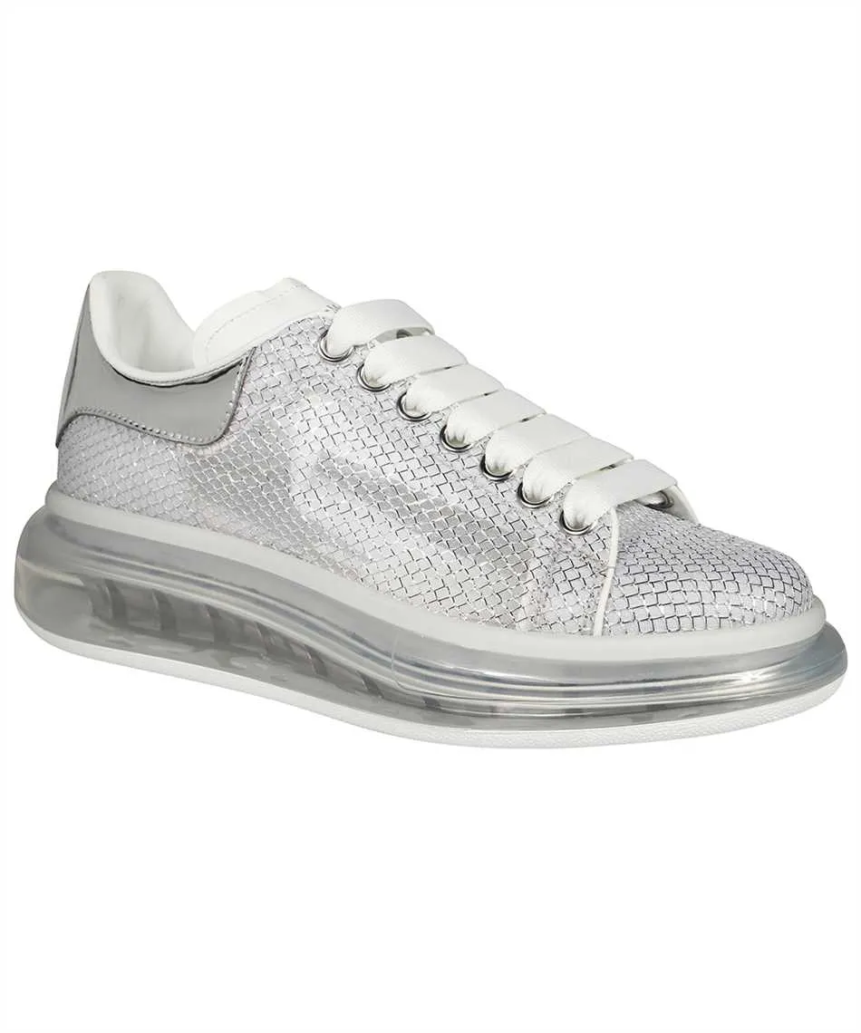 Oversized Mesh Panelled Sneakers
