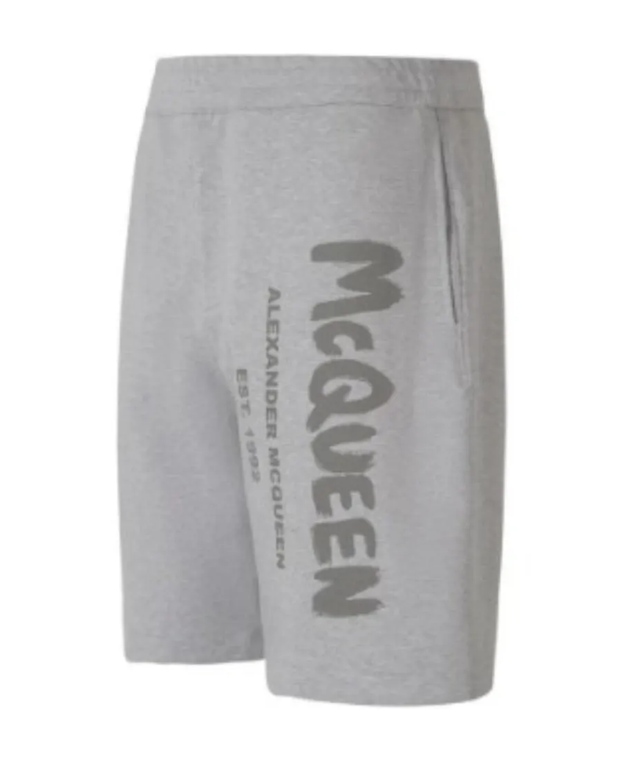 Graffiti Printed Sport Shorts