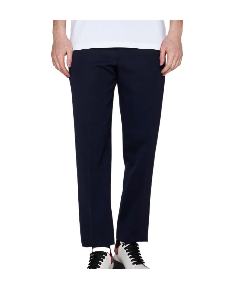 Straight Leg Tailored Trousers