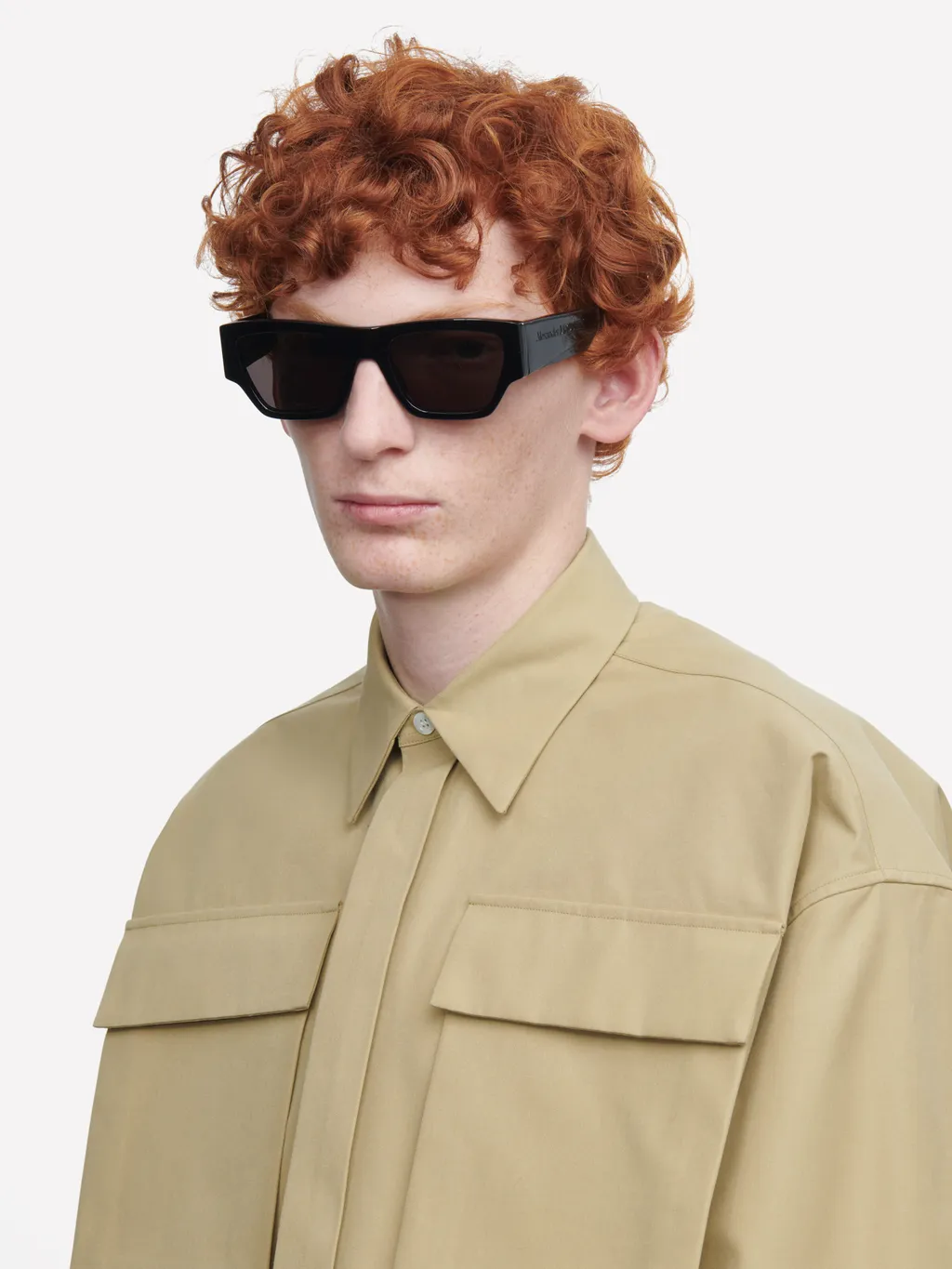 Square-Frame Sunglasses