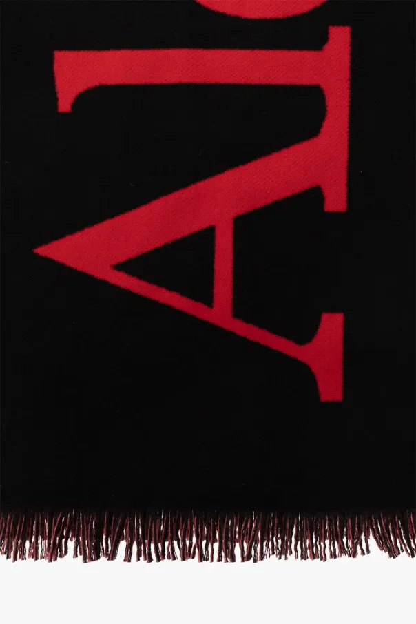 Logo Embroidered Scarf