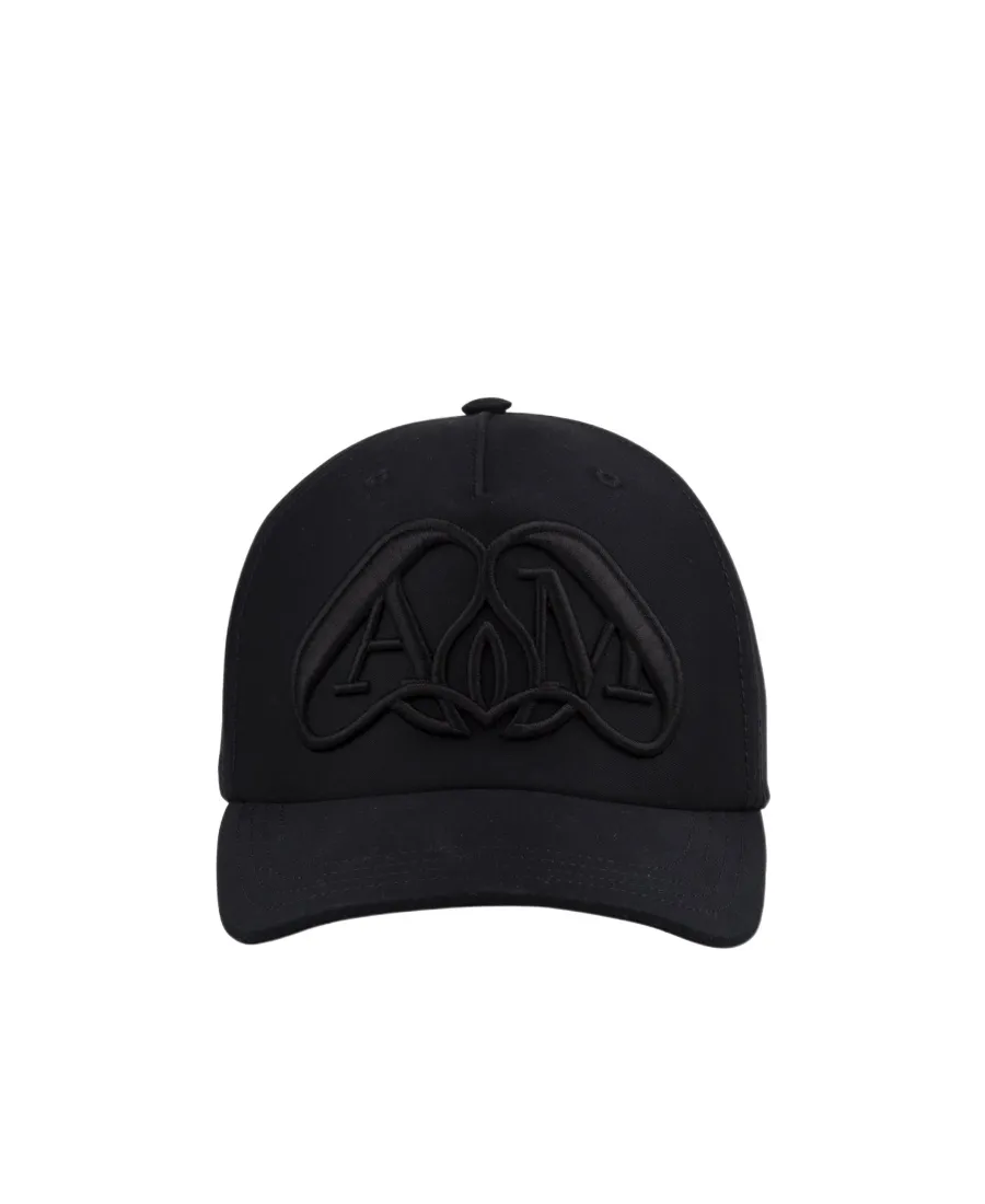 Seal-Embroidered Cotton Baseball Cap