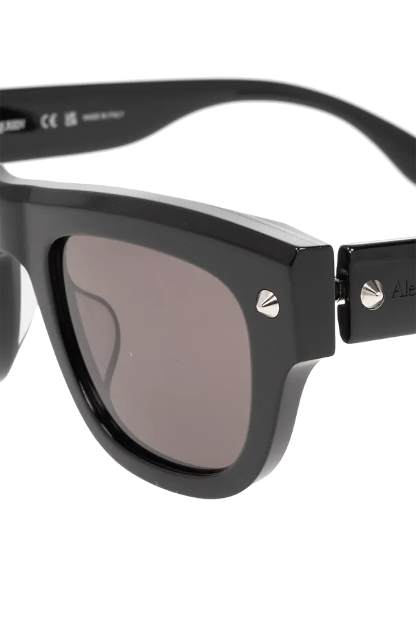 Tinted Square Frame Sunglasses