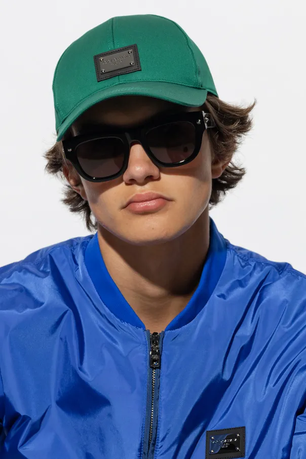 Tinted Square Frame Sunglasses