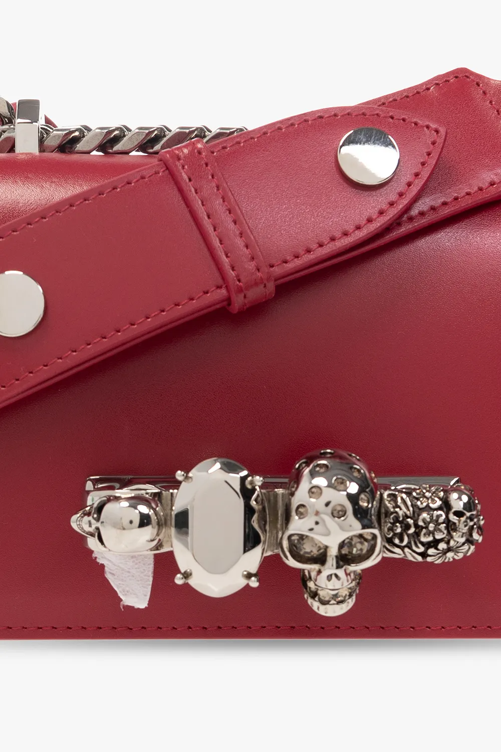 Jewelled Satchel Mini Shoulder Bag