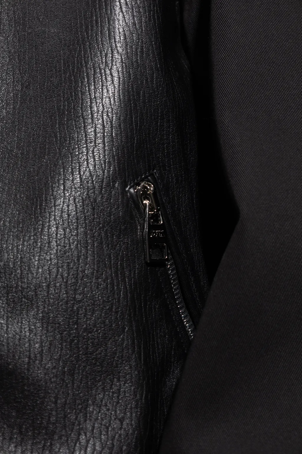 Contrasted Bomber Jacket